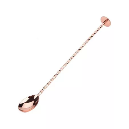 Cuchara de Bar Deluxe de Acero Inoxidable de Color Cobre de 11 Pulgadas MASTER CHEF 9891803