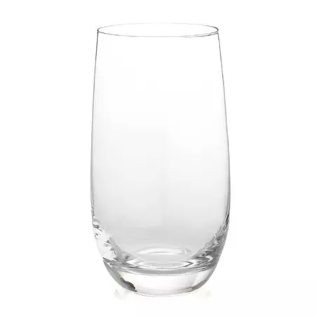 Vaso de Vidrio de 375 Mililitros, Set de 6 Unidades VETRO DHD-015CL/HJ