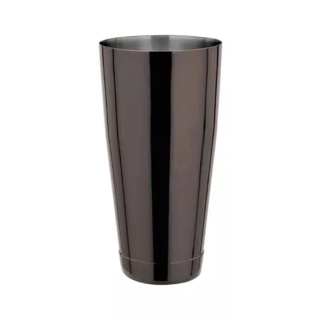 Vaso Mezclador Boston de Acero Inoxidable de Color Negro Mate de 28 Onzas MASTER CHEF 9891858