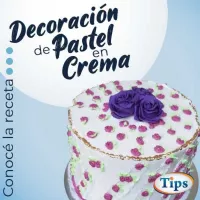 Decoracion de Pastel en Crema TIPS RA0000593