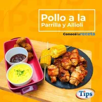 Pollo a la Parrilla y Allioli TIPS RA0000528
