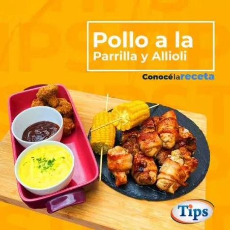 Pollo a la Parrilla y Allioli TIPS RA0000528