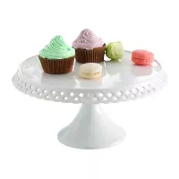 Base de Ceramica de Vuelo de Color Blanco de 28 x 13.5 Centimetros MASTER CHEF CS2115-28