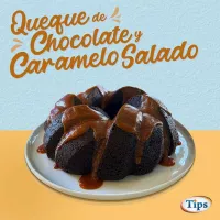 Queque de Chocolate y Caramelo Salado TIPS RA0000265