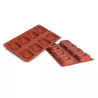 Molde de Silicon de Cuadros Grandes de 8 Cavidades TIPS RRA02-69