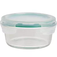 Contenedor Vidrio Redondo Hermetico de 950 Mililitros TIPS A-171-03