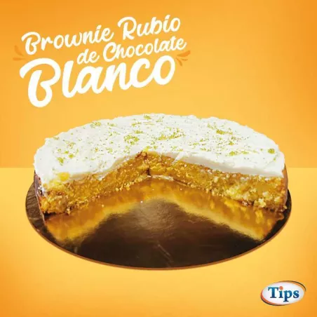 Brownie Rubio de Chocolate Blanco TIPS RA0000162