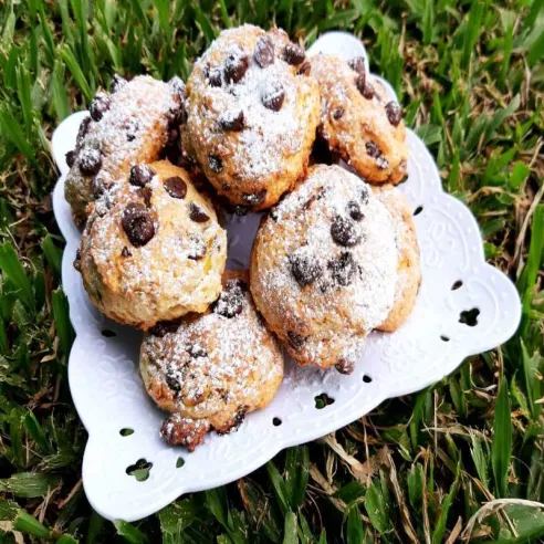 Galletas de Banano con chispas de Chocolate TIPS RA0000211