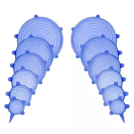 Tapas de Silicon, Set de 12 Piezas MASTER CHEF SP08