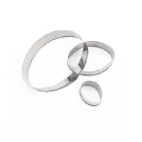 Cortador para Fondant Ovalado, Set de 3 Unidades TIPS E03