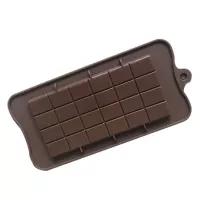 Molde de Silicon de Tableta de Chocolate de 24 Cavidades MASTER CHEF 99
