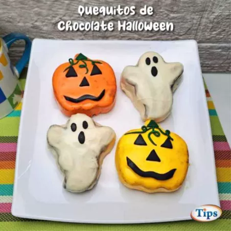 Quequitos de Chocolate Halloween TIPS RA0000136
