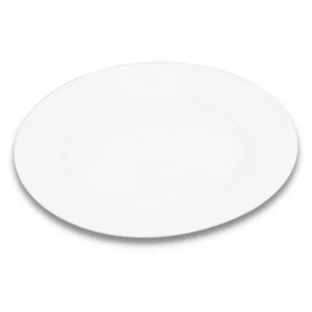 Plato Redondo de Ceramica de Borde Ancho de 8 Pulgadas MASTER CHEF PL85