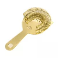 Colador para Bar de  Acero Inoxidable de Color Dorado MASTER CHEF 9891868