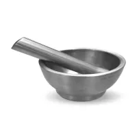 Mortero de Acero Inoxidable Extra Grande de 5 Pulgadas TIPS SSC-066