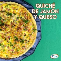Quiche de Jamon y Queso TIPS RA0001103