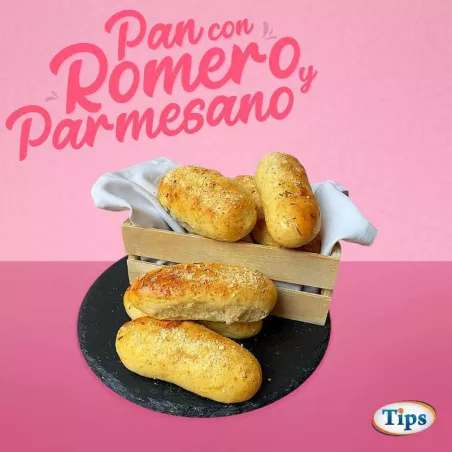 Pan con Romero y Parmesano TIPS RA0000238