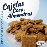 Cajetas de Coco y Almendras TIPS RA0000548