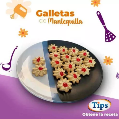 Galletas de Mantequilla TIPS RA0000365