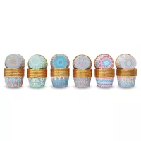 Capsulas para Cupcakes Diseno de Oriente Medio, Paquete de 12 Unidades TIPS CPC01-33