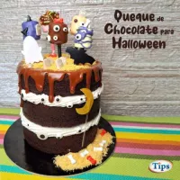 Queque de Chocolate Halloween TIPS RA0000132