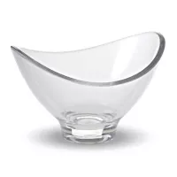 Bowl de Policarbonato Transparente de 15.8 x 11.6 x 9 Centimetros MASTER CHEF 9501