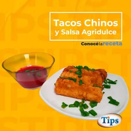 Tacos Chinos y Salsa Agridulce TIPS RA0000816