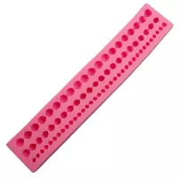 Molde de Silicon para Fondant de Borde de Bolitas TIPS 030-80 2