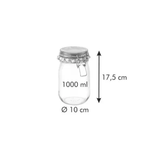 Frasco para Conserva con Abrazadera de 1000 Mililitros TESCOMA 895145