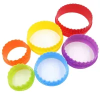 Cortador Redondo de Nylon para Galletas, Set de 6 Unidades TIPS A-129 (ROUND)