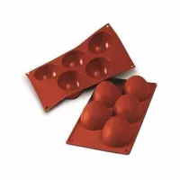 Molde de Silicon Diseno de Esferas, 5 Cavidades MASTER CHEF 33