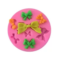 Molde silicon Fondant Lazos TIPS B172