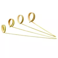 Pincho de Bambu de Circulo 12 Centimetros, Paquete de 50 Unidades TIPS ARK25-97