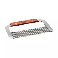 Cortador de Verduras Corrugado con Puno de Madera TIPS SSC-312