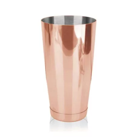 Vaso Mezclador Boston de Acero Inoxidable de Color Cobre de 28 Onzas MASTER CHEF 9891856