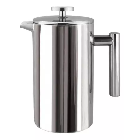 Cafetera de Prensa Francesa de  Acero Inoxidable de 1000 Mililitros TIPS AKJ22-03