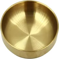 Salsera de Acero Inoxidable de 10 Centimetros de Color Dorado TIPS HOK-042-5