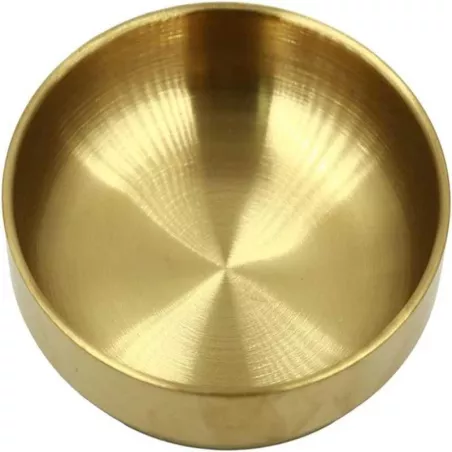 Salsera de Acero Inoxidable de 10 Centimetros de Color Dorado TIPS HOK-042-5