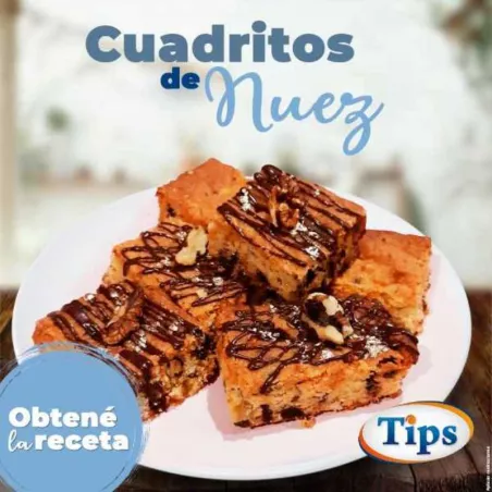 Cuadritos de Nuez TIPS RA0000913