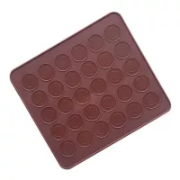 Molde de Silicon para Macaroons de 30 Cavidades MASTER CHEF 21