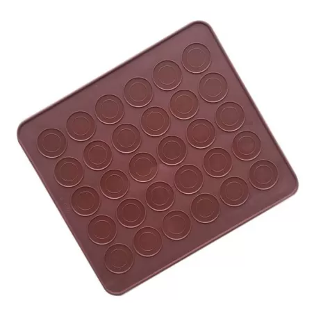 Molde de Silicon para Macaroons de 30 Cavidades MASTER CHEF 21
