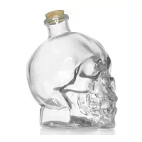 Botella Tiki de Calavera de 700 Mililitros VETRO 9891937
