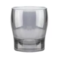 Vaso para Bebida de Vidrio de 270 Mililitros de Color Humo, Set de 6 Unidades VETRO DHD-019SM/HJ