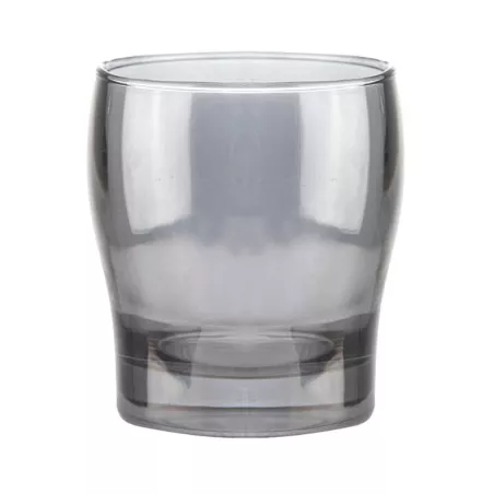Vaso para Bebida de Vidrio de 270 Mililitros de Color Humo, Set de 6 Unidades VETRO DHD-019SM/HJ