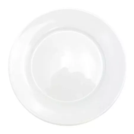 Plato Redondo de Ceramica de Borde Ancho de 8 Pulgadas MASTER CHEF PL85