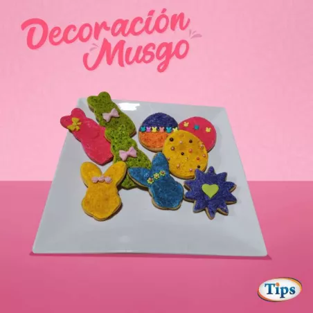Decoracion de Galletas con Musgo TIPS RA0000192