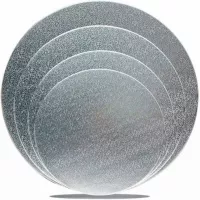 Disco Redondo Plateado de 10 Pulgadas 25 Unidades. TIPS E-079-1