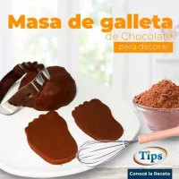 Masa de Chocolate para Decorar Galletas TIPS RA0000687