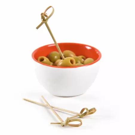 Pincho de Bambu de Nudo 12 Centimetros, Paquete de 50 Unidades TIPS ARK25-93