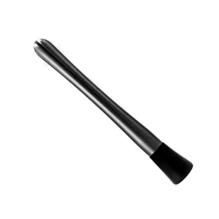 Muddler de Acero Inoxidable de Color Negro Metal de 8 Pulgadas MASTER CHEF 9891906